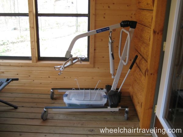 HC Cabin lift (WI DNR)